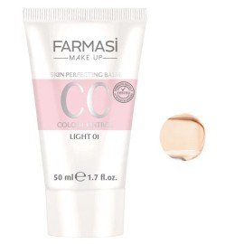 Farmasi CC Color Control Cream Foundation Cream 1.7 oz / 50 ml | Various Shades - 01 - Light