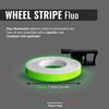 Quattroerre 10290 Wheel Stripes, Neon Green, 7 mm x 6