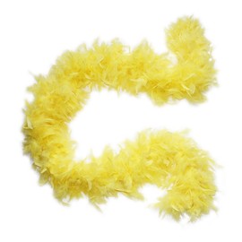 Cynthia's Feathers 100g Chandelle Feather Boa (Yellow)