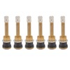 10 Pcs Valve Stems Straight Brass Heavy Duty Clamp in