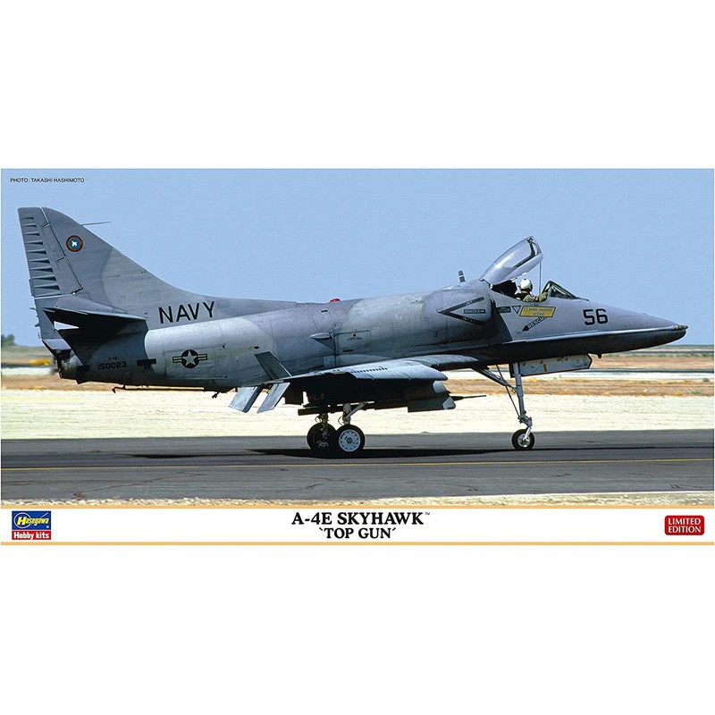 Hasegawa 07523 1/48 US Navy A-4E Skyhawk Top Gun Plastic