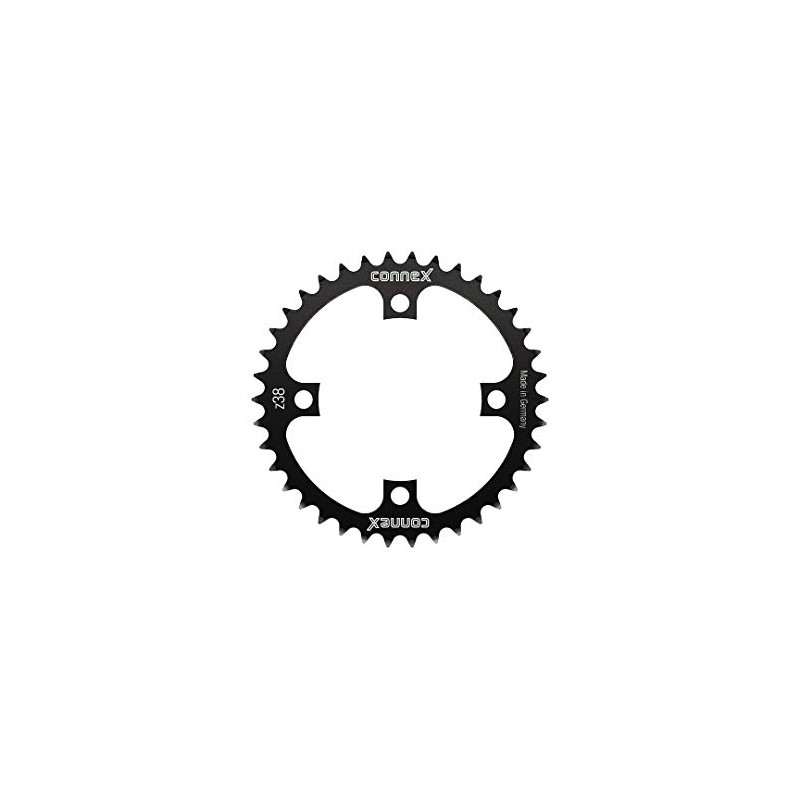 Connex Unisex - Adult Chainring 03370509 Chainring, Black, 40 Teeth