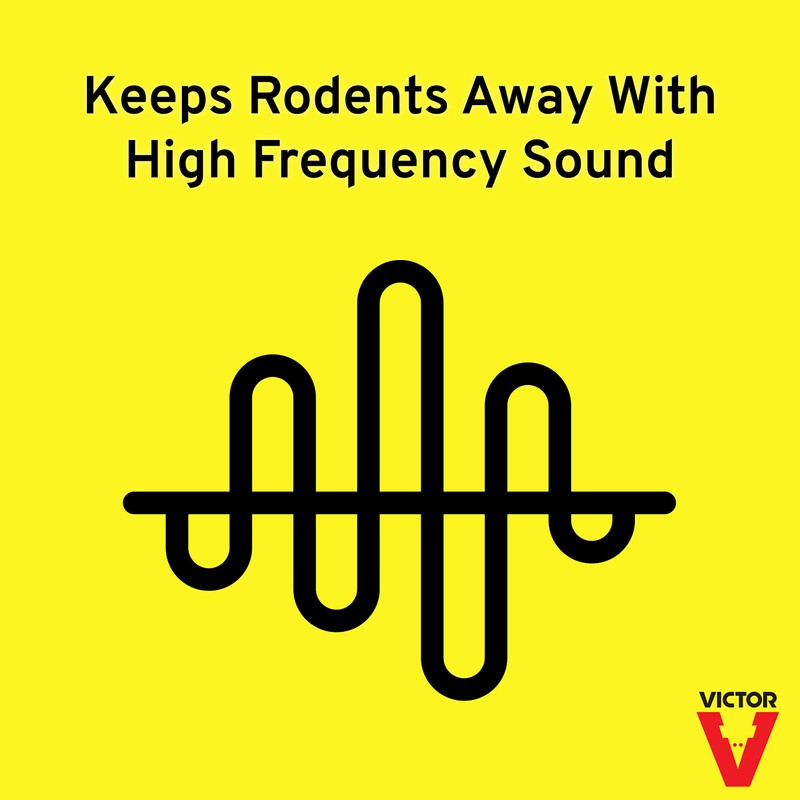 Victor Ultra Sonic PestChaser Rodent Repellent - Repel Mice and