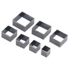 7PCS Leather Cutting Dies Set Square Shape Leather Punching Die