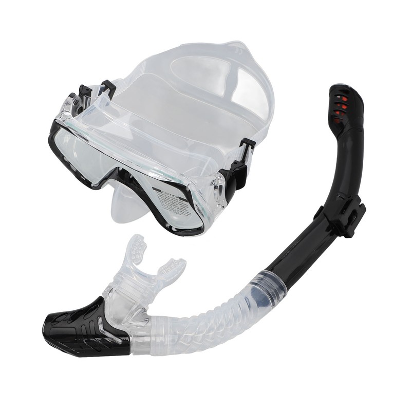 Diving Goggles Silicone Glass Plastic Ultra Clear Comfortable Adjustable Diving