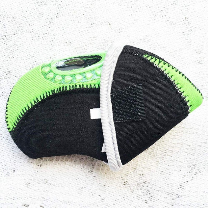 FLTRAD 10Pcs Golf Clubs Iron Head Covers 3-9 A/SW/PW Elastic