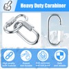 APACALI 30Pcs Carabiner M8 Quick Link Heavy Duty Chain Link,