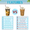 Reusable Iced Coffee Sleeve with Handle Neoprene Insulated Sleeves for