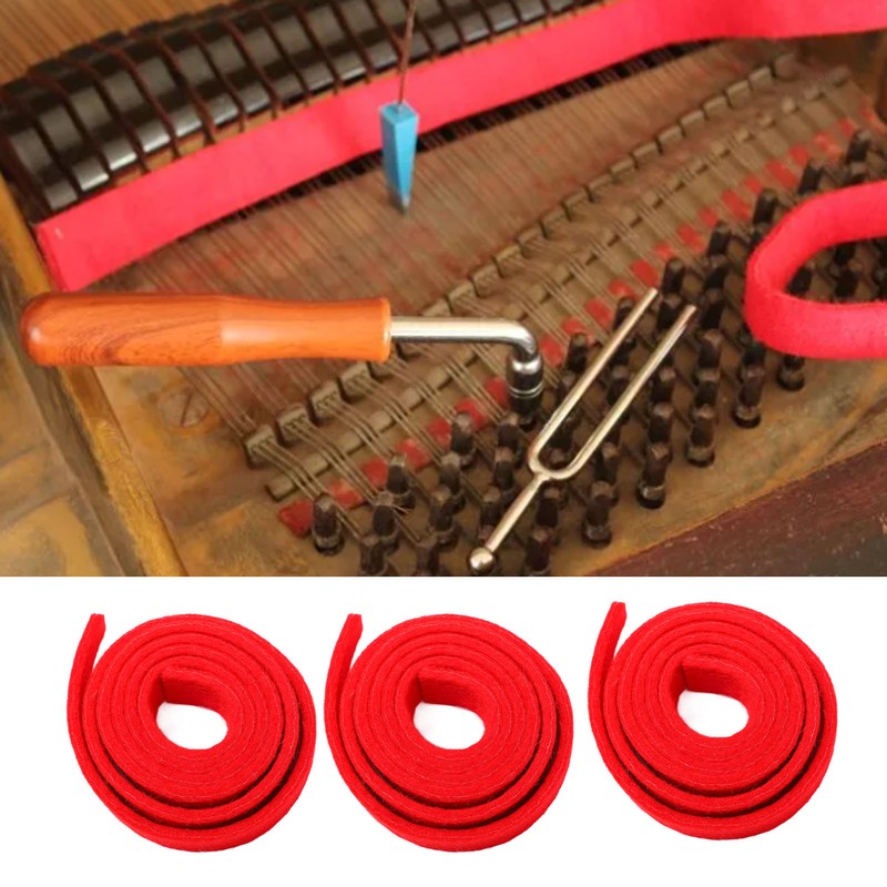 10 Pcs Piano Tuning Wool Felt 110cm Piano Tuning Temperament