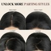 SISICLOUD Black Lace Front Wig for Women Pre-Plucked Pre Cut