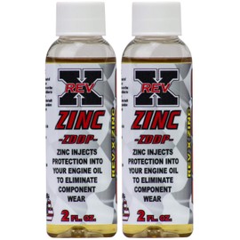 REV X ZDDP Oil Additive - Zinc & Phosphorus (2 Pack)