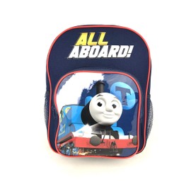 Thomas The Tank Engine Boys Velocity Blue Pocket Nursery School Backpack Rucksack Bag
