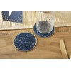 Kate Aspen Under the Stars Coaster Set, Navy/Gold/White