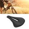 155mm Widen Carbon Fiber Leather Bicycle Saddle Cushion Hollow Cycling