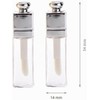 Clear Empty Lip Gloss Tubes Transparent Refillable Lip Balm Bottles