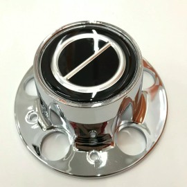 PPCovers Fit RANGER BRONCO II EXPLORER CHROME CENTER CAP HUB SET OF 4 BLACK CENTER