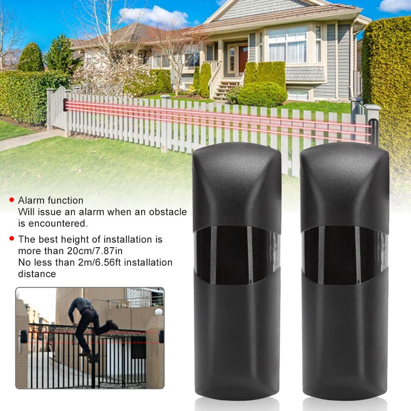DC/AC 12-24V Universal 940nm Infrared Beam Detector Barrier Sensor Burglar