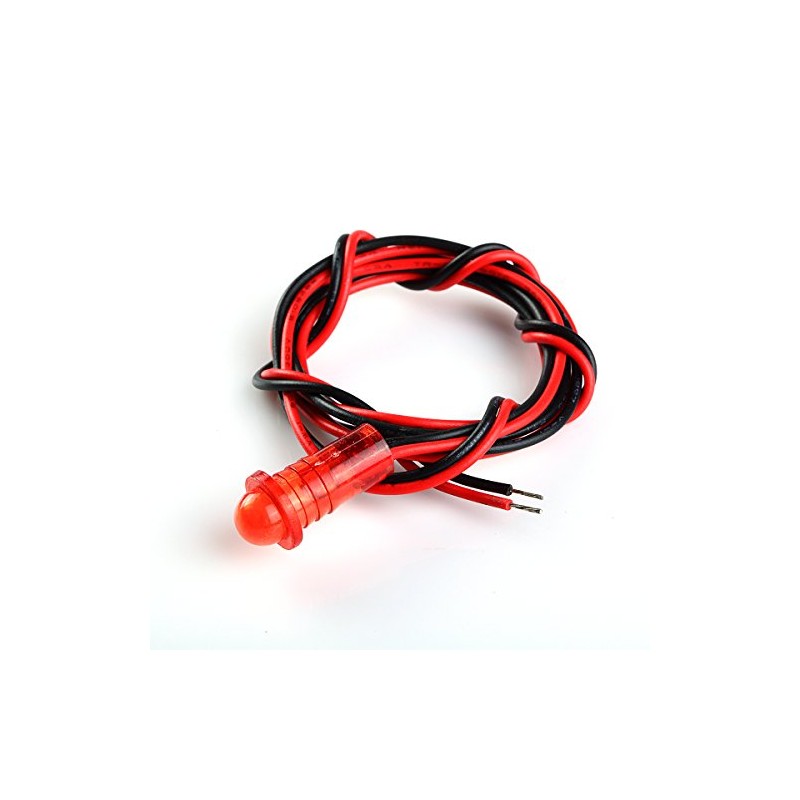 MAS Steady 3V Hyper Red Led for Car Alarms Mounting