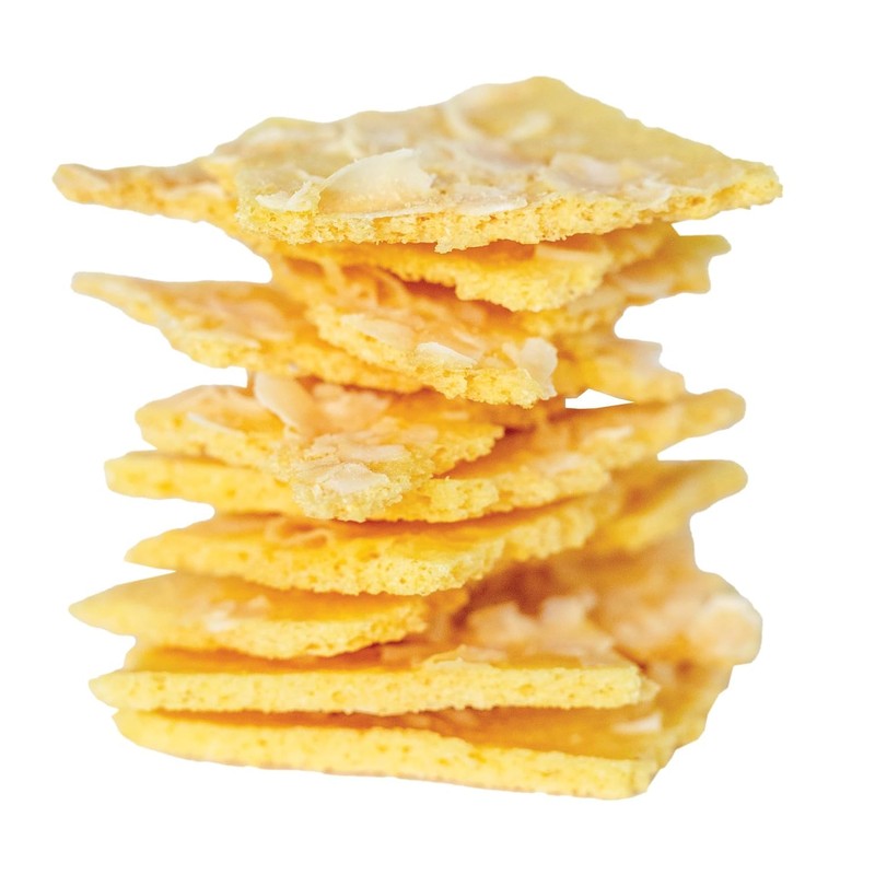 Live Crispy Fruit Chips - Pineapple-Powered Snack Packed with 100%