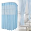 Ward Privacy Curtain with Flat Hooks - Patients Room Cubicle