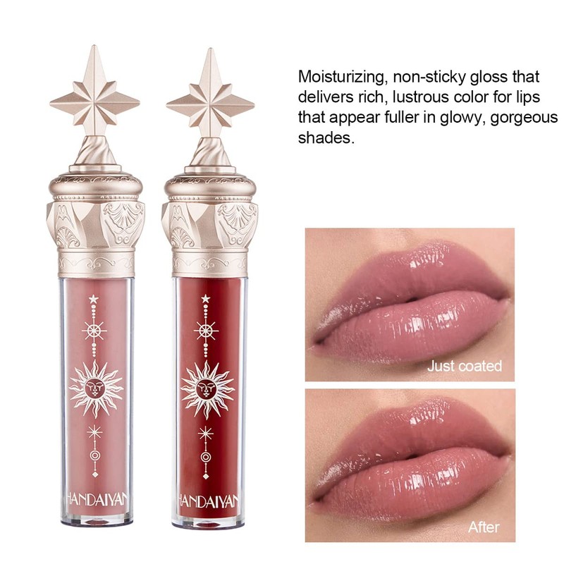 Tinted Lip Balm|Lipstick|Lip Gloss, Waterproof Long Lasting Lipstick for Lip