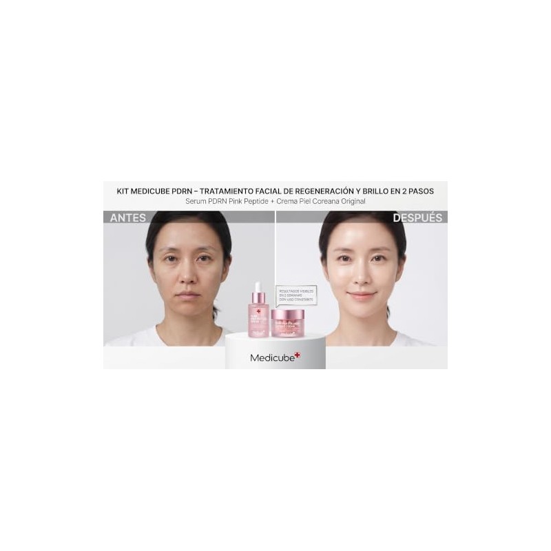 Medicube Crema Cápsula Colágeno Rosa Pdrn Pink Peptide Serum