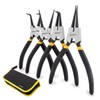 Gunpla 4 Pcs 7 inch/175mm Circlip Plier Set Internal External
