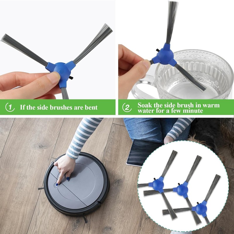 Side Brush Replacement for Eufy RoboVac Side Brushes 11S 12