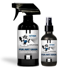 The Stink Solution Unscented Odor Eliminator, Fragrance Free Odor Neutralizer for Home Safe & Very Effective Scent Free Deodorizer 1 4oz, 16 oz Bottle