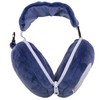 Out of the blue Plush Travel Pillow with Eye Mask