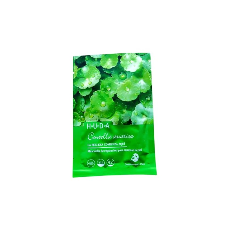 Mascarillas Centella Asiática Hidratantes y Suavizantes, Pack de 5