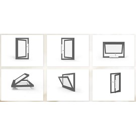 Olideauto Automatic Electric Chain Windows Opener Motor Actuator Receiver is Built in Motor Travelling Distance Adjustable