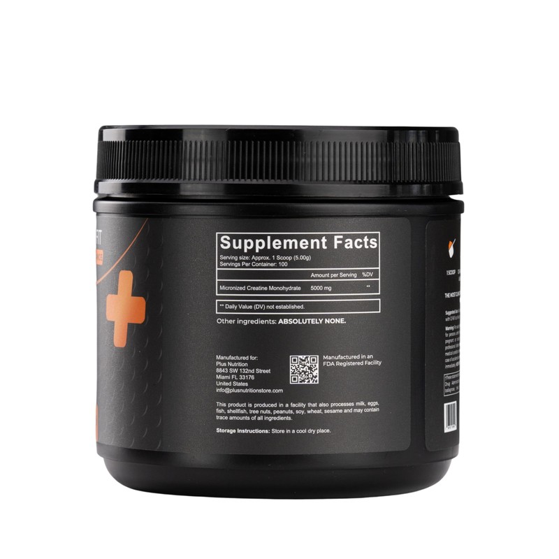 NUTRI PLUS FIT Microinised Creatine Monohydrat