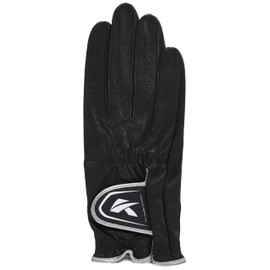 Kasco Golf Glove Natural Leather DNA SHEEP GF-2012R Right Hand Model Black 21cm