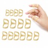 14 Pcs Oval Finger Splints, Waterproof Finger and Thumb Support