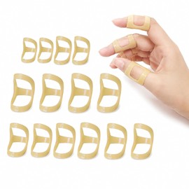 14 Pcs Oval Finger Splints, Waterproof Finger and Thumb Support Rings