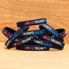 Ten Love Trumps Hate Wristbands