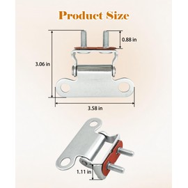 2Pcs 68810-0R010 Rear Door Liftgate Hinge(Left Or Right) Fits for 2013-2018 Toyota RAV4