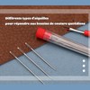 30 Pieces Large Eye Sewing Needles, Stainless Steel Sewing Needles