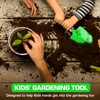 Rugg Kids' Garden Hand Trowel, Mini Shovel with Wooden Handle,