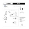 Designers Impressions 654708 Oil Rubbed Bronze Tub Shower Combo Faucet