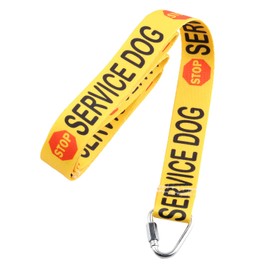 Therapy Dog/Reactive Dog/Service Dog Leash Sleeve Dot Not Pet Working Dog Leash Sleeve Service Dog Leash Wrap (Service D)