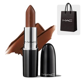 vein 553 Eye Deserve This (Deep Neutral Brown) MAC NEW Lusterglass Sheer Shine Lipstick / 553 아이 디저브 디스 (딥 뉴트럴 브라운) 맥 NEW 러스터글래스 쉬어 샤인 립스틱