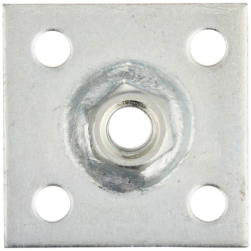 Yawata Screw Nut with Plate W1/4, Pack of 1