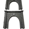 Z Gauge Stonework Detail Railway Tunnel Single Track Train Portal