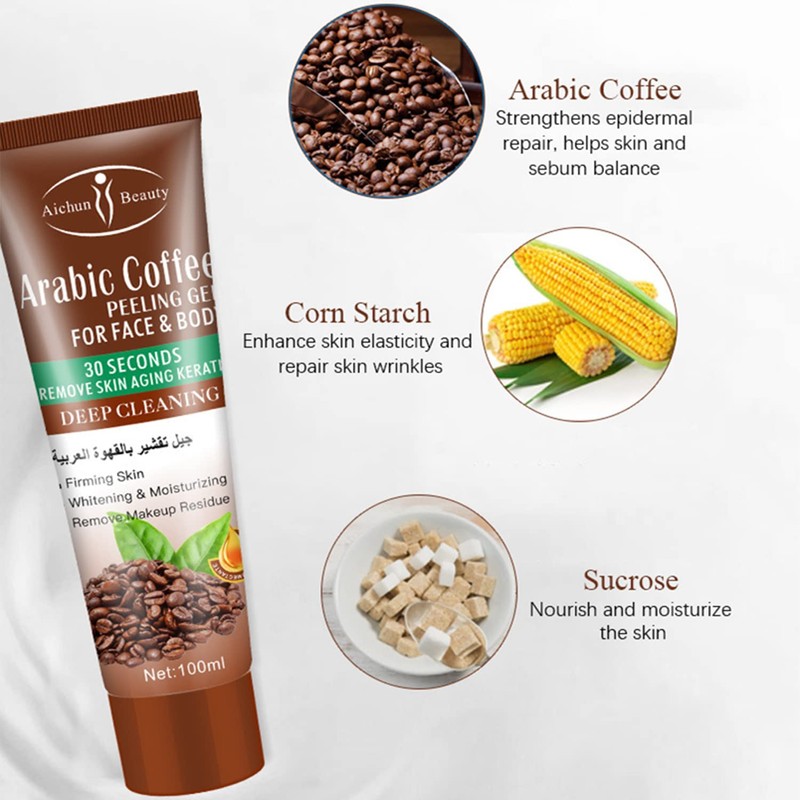 AICHUN BEAUTY Peeling Gel Face Body Removes Skin Aging Keratine