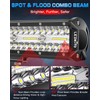 LEDKITO 20 Inch LED Light Bar Kit with 5 Pin