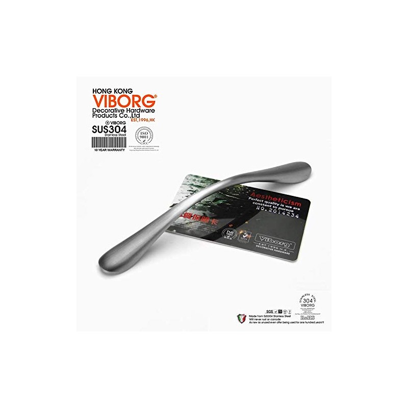 VIBORG (4 Pieces Solid SUS304 Stainless Steel Casting Modern Kitchen