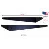 ICBL Universal Real Carbon Fiber Bumper Splitters Canards Diffuser CF