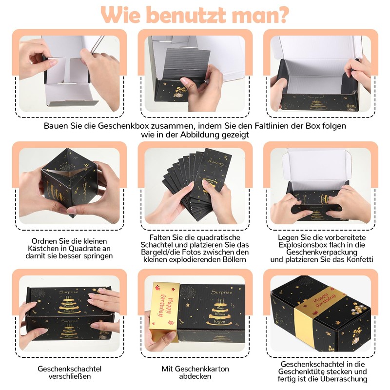 Exploding Gift Boxes Pop Up Gift Box Birthday Surprise Gift